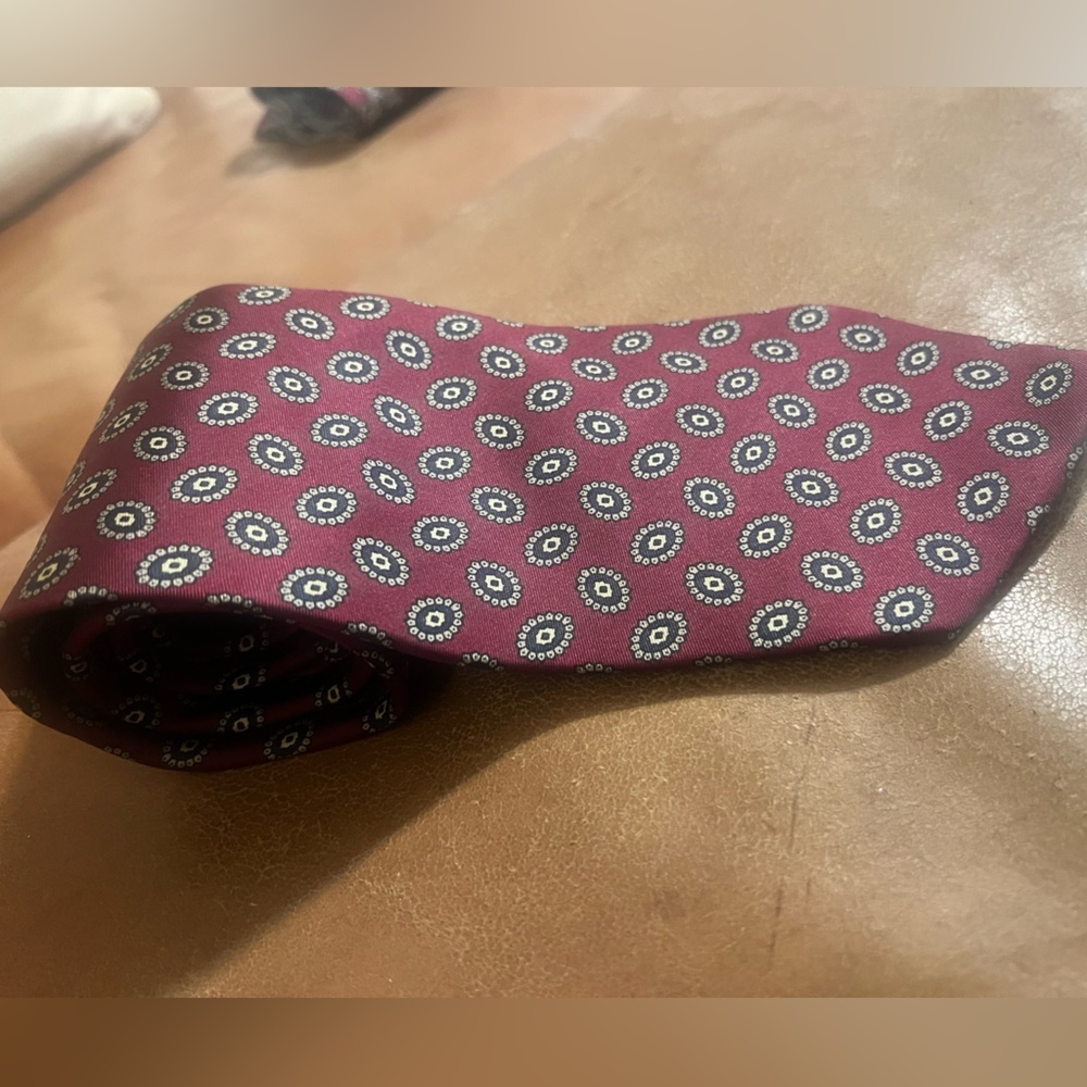 Fraser Thomson Vtg Silk Tie - Picture 6 of 6